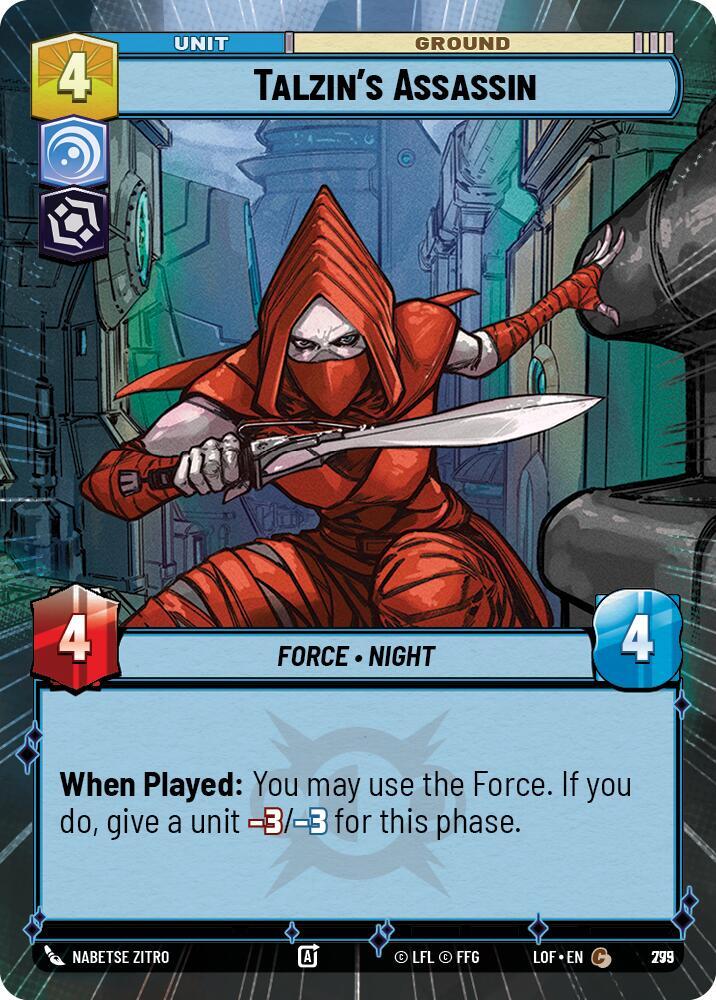 Talzin's Assassin (Hyperspace Foil)