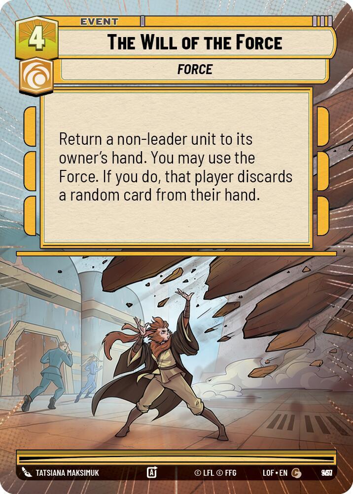 The Will of the Force (Hyperspace Foil)
