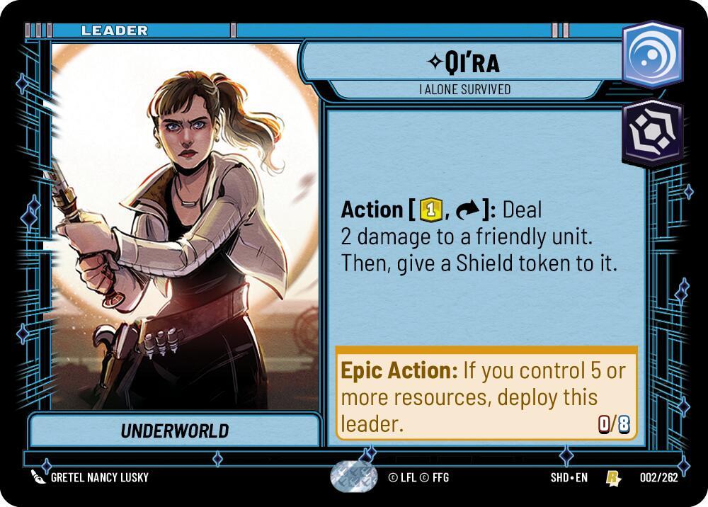 Qi'ra - I Alone Survived Front
