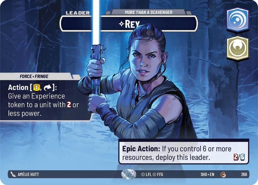 Rey - More Than a Scavenger (Showcase) Front