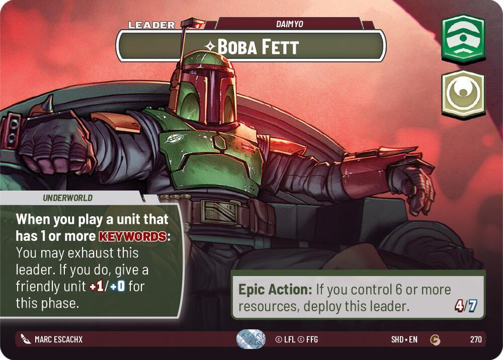 Boba Fett - Daimyo (Showcase) Front