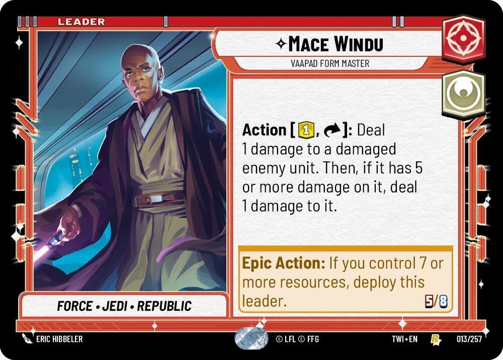 Mace Windu - Vaapad Form Master Front