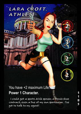 Lara Croft, Athlete