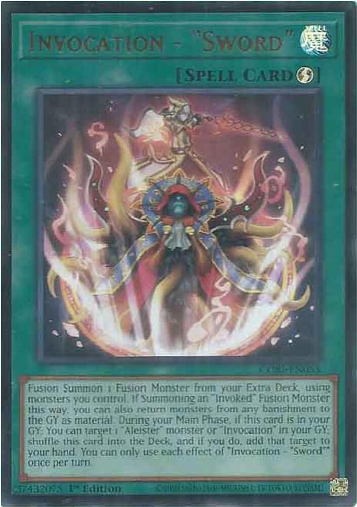 Invocation - "Sword"